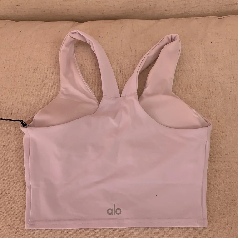 Alo Yoga Real Bra Tank white xs - Picture 5 of 5
